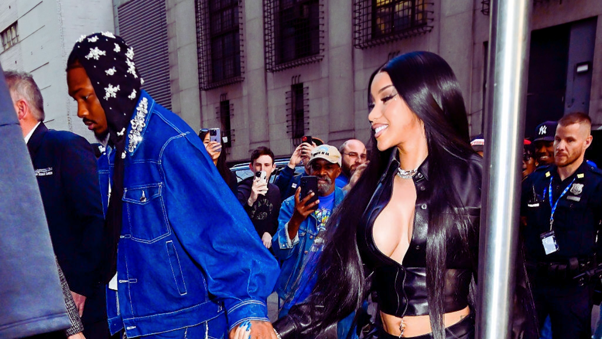 Cardi B And Stefon Diggs Enjoy Romantic Vacation — But What She Did Inside The Castle Has Fans Talking